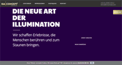 Desktop Screenshot of kmconcept.com
